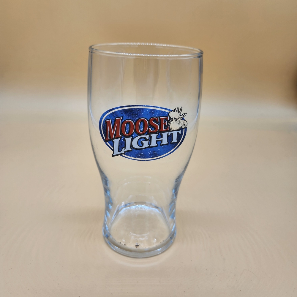 Moosehead Light Beer Pint Glass - Rare Logo Design - Bareware